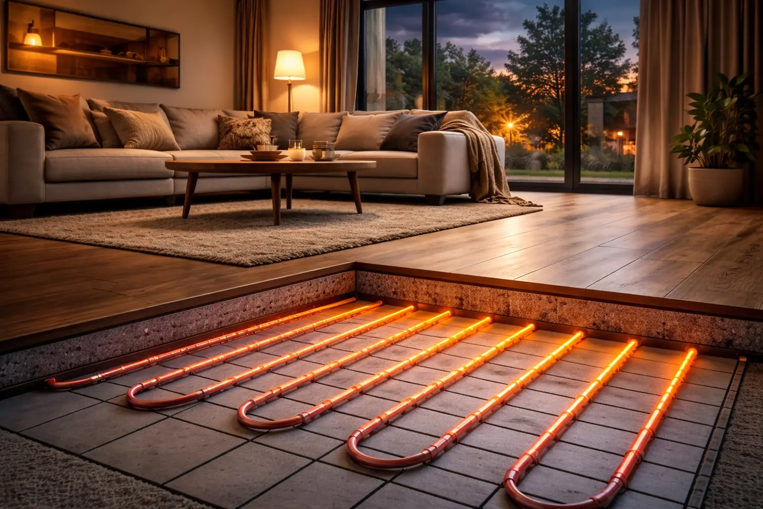 Fußbodenheizung von Widder Haustechnik