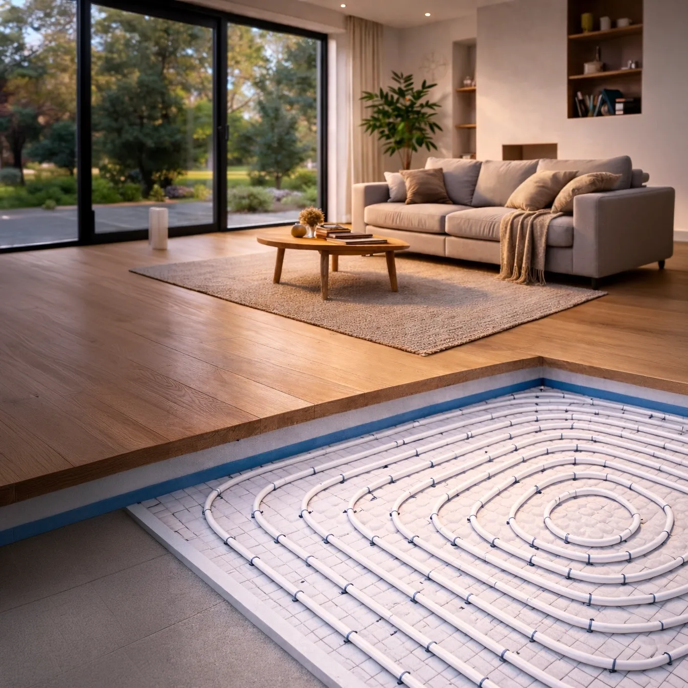 Fußbodenheizung von Widder Haustechnik